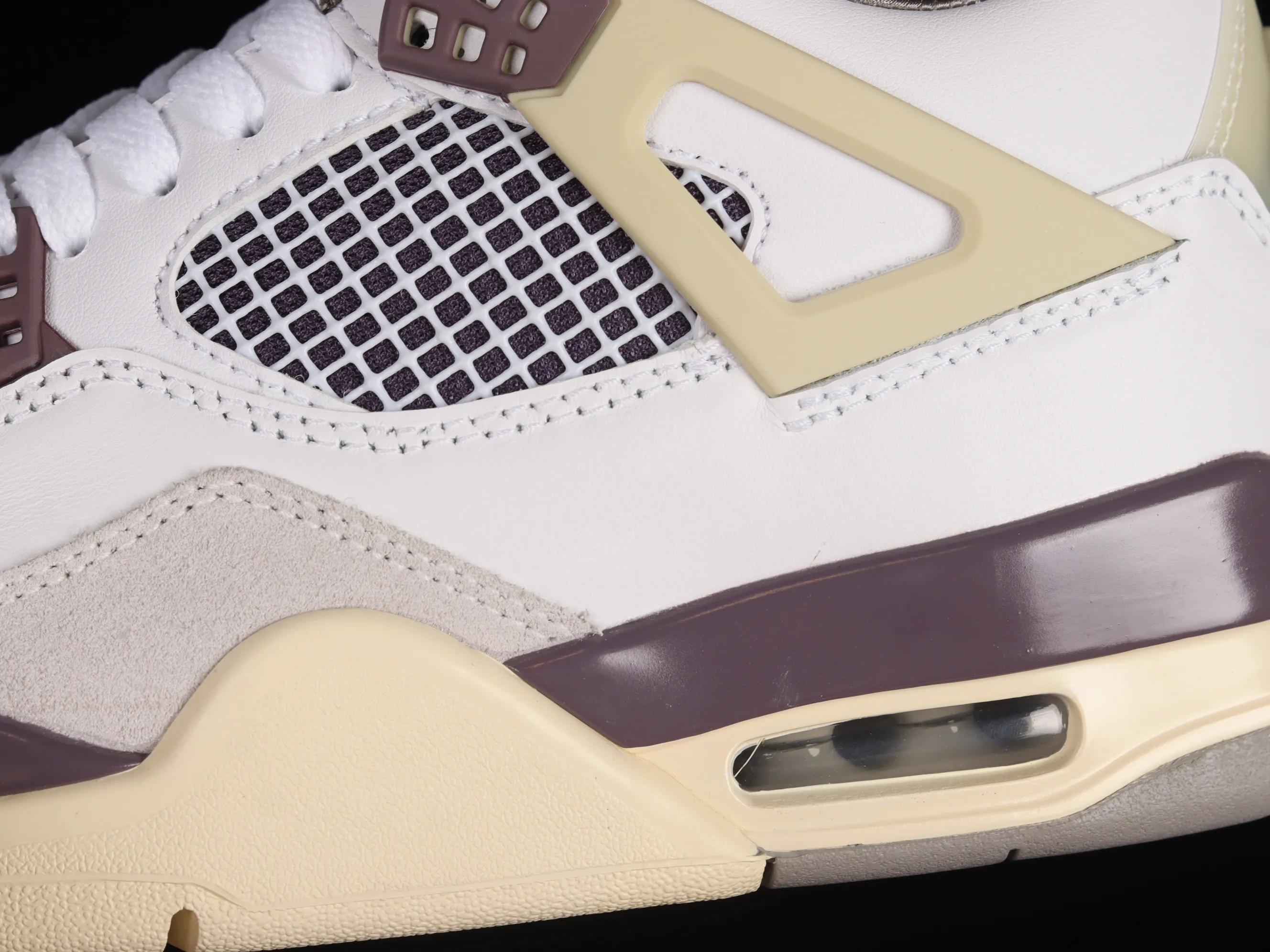 All categories Air Jordan Jordan series basketball shoes Air Jordan 4 Air Jordan 4 Retro "Medium Grey" AJ4 Joe 4 meters brown DH6927-001